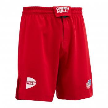 MMS-3991 ШОРТЫ СОЮЗ MMA РОССИИ L КРАСНЫЕ - велосипеды-в-екатеринбурге.рф