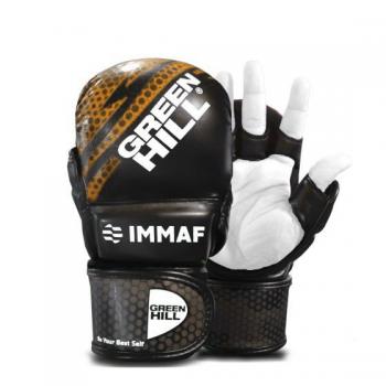 MMI-602 ПЕРЧАТКИ MMA IMMAF APPROVED L ЧЕРНО-ЗОЛОТИСТЫЕ - велосипеды-в-екатеринбурге.рф