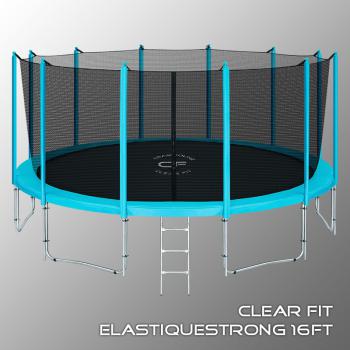 Батут Clear Fit ElastiqueStrong 16ft - велосипеды-в-екатеринбурге.рф