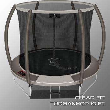Каркасный батут Clear Fit UrbanHop 10Ft уличный кумитеспорт - велосипеды-в-екатеринбурге.рф