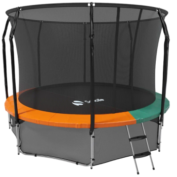 Батут Scholle Space Twin Green/Orange 12FT (3.66м) уличный спортдоставка - велосипеды-в-екатеринбурге.рф