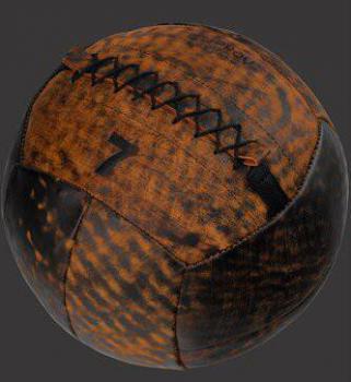 Медбол DIKO FILIPPOV из буйволиной кожи 5кг/35см роспитспорт - велосипеды-в-екатеринбурге.рф