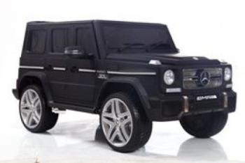 Детский электромобиль Мercedes-Benz AMG G65 4WD черный матовый - велосипеды-в-екатеринбурге.рф