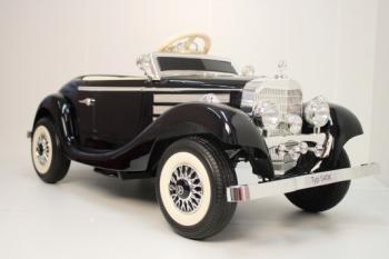 Детский электромобиль Mercedes-Benz Typ 540K M111MM черный глянец - велосипеды-в-екатеринбурге.рф