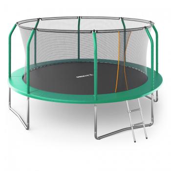 Батут UNIX Line Премиальный / Supreme Basic 14 ft (427 см) зеленый TRUSUB14G екатеринбургспорт - велосипеды-в-екатеринбурге.рф