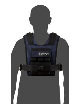 Жилет-утяжелитель Hard Training FILIPPOV 13 кг синий - велосипеды-в-екатеринбурге.рф