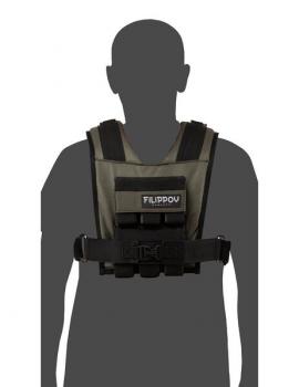 Жилет-утяжелитель Hard Training FILIPPOV 13 кг зеленый - велосипеды-в-екатеринбурге.рф