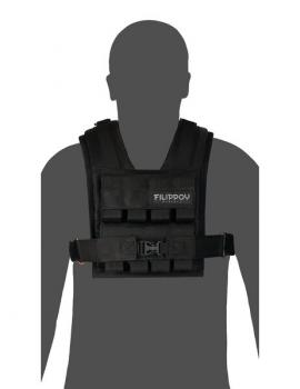 Жилет-утяжелитель «Hard Training FILIPPOV 17 кг» (черный) - велосипеды-в-екатеринбурге.рф