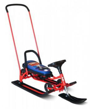 Снегокат Wheel Кролик с П-образным толкателем и колесной базой proven quality - велосипеды-в-екатеринбурге.рф