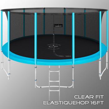 Каркасный батут Clear Fit ElastiqueHop 16Ft - велосипеды-в-екатеринбурге.рф