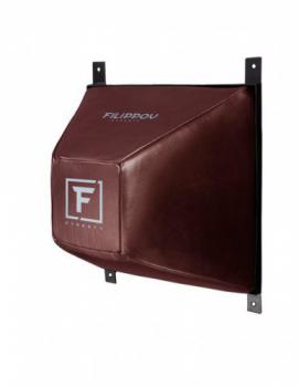 Подушка апперкотная Пирамида onePRO FILIPPOV из натуральной кожи 50см/50см/40см коричневый - велосипеды-в-екатеринбурге.рф