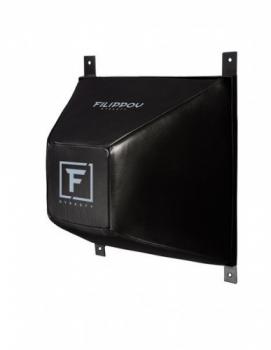 Подушка апперкотная Пирамида onePRO FILIPPOV из натуральной кожи 50см/50см/40см черный - велосипеды-в-екатеринбурге.рф