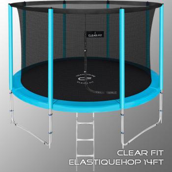 Каркасный батут Clear Fit ElastiqueHop 14Ft - велосипеды-в-екатеринбурге.рф