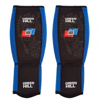 SIP-6374 ЗАЩИТА ГОЛЕНЬ-СТОПА СОЮЗ ММА РОССИИ L Синяя - велосипеды-в-екатеринбурге.рф