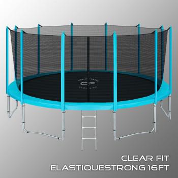 Батут Clear Fit ElastiqueStrong 16ft - велосипеды-в-екатеринбурге.рф