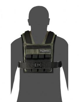 Жилет-утяжелитель Hard Training FILIPPOV 17 кг зеленый - велосипеды-в-екатеринбурге.рф
