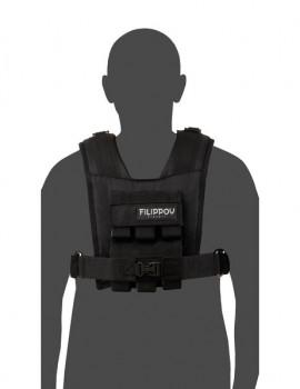 Жилет-утяжелитель Hard Training FILIPPOV 13 кг черный - велосипеды-в-екатеринбурге.рф