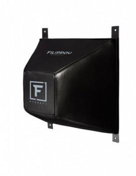 Подушка апперкотная Пирамида onePRO FILIPPOV из натуральной кожи 50см/50см/40см черный - велосипеды-в-екатеринбурге.рф