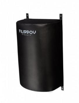 Подушка Полусфера onePRO FILIPPOV малая из натуральной кожи 60см/40см/27см черный - велосипеды-в-екатеринбурге.рф