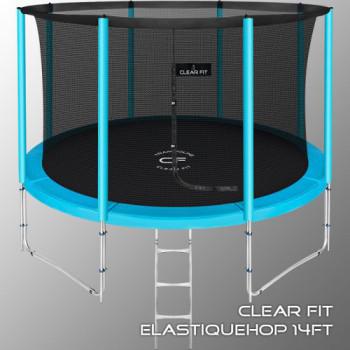 Каркасный батут Clear Fit ElastiqueHop 14Ft - велосипеды-в-екатеринбурге.рф