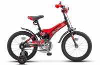 Детский велосипед Stels Jet 16" Z010 черный красный - велосипеды-в-екатеринбурге.рф