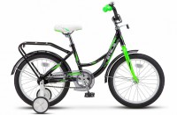 Детский велосипед Stels Flyte 18" Z011 Чёрный салатовый - велосипеды-в-екатеринбурге.рф
